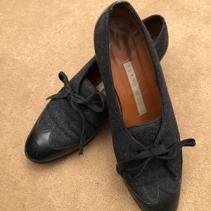 Grey Flannel wingtip Lace Up
